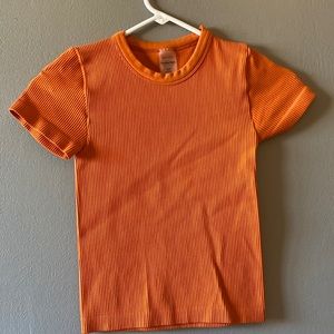 aritzia sunday best new sinchseamless rib willow t-shirt